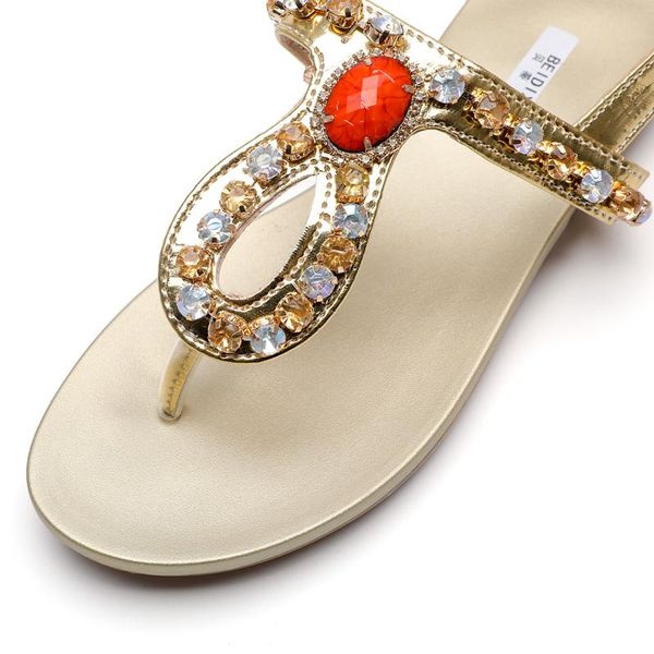 woman sandals fashion shoes rhinestones chains thong gladiator flat crystal chaussure plus size 42 tenis feminino, Black
woman sandals fashion shoes rhinestones chains thong gladiator flat crystal chaussure plus size 42 tenis feminino, Black