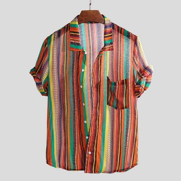 men's casual shirts 2021 summer style fashion contrast striped thin short-sleeved all-match lapel shirt camisas para hombre, White;black
men's casual shirts 2021 summer style fashion contrast striped thin short-sleeved all-match lapel shirt camisas para hombre, White;black