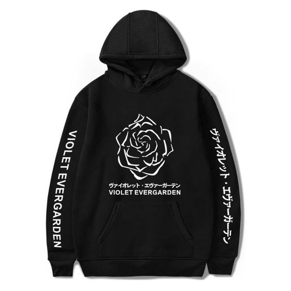 men's hoodies & sweatshirts violet evergarden hoodie rose flower fashion men women streetwear pullover autumn long sleeve sweatshirt, Black
men's hoodies & sweatshirts violet evergarden hoodie rose flower fashion men women streetwear pullover autumn long sleeve sweatshirt, Black