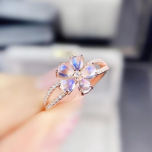 cluster rings natural real blue moonstone flower ring per jewelry 925 sterling silver 3*4mm 0.25ct*5pcs gemstone fine j213312, Golden;silver
cluster rings natural real blue moonstone flower ring per jewelry 925 sterling silver 3*4mm 0.25ct*5pcs gemstone fine j213312, Golden;silver