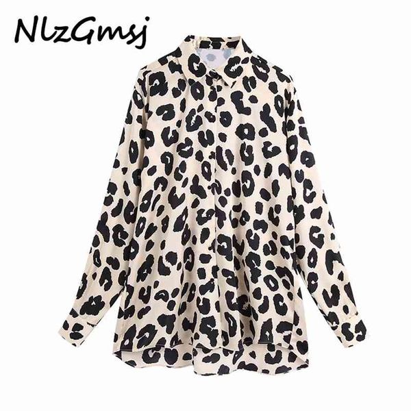 women retro leopard animal print blouse long sleeve chic female casual loose shirt blusas femininas 210628, White
women retro leopard animal print blouse long sleeve chic female casual loose shirt blusas femininas 210628, White