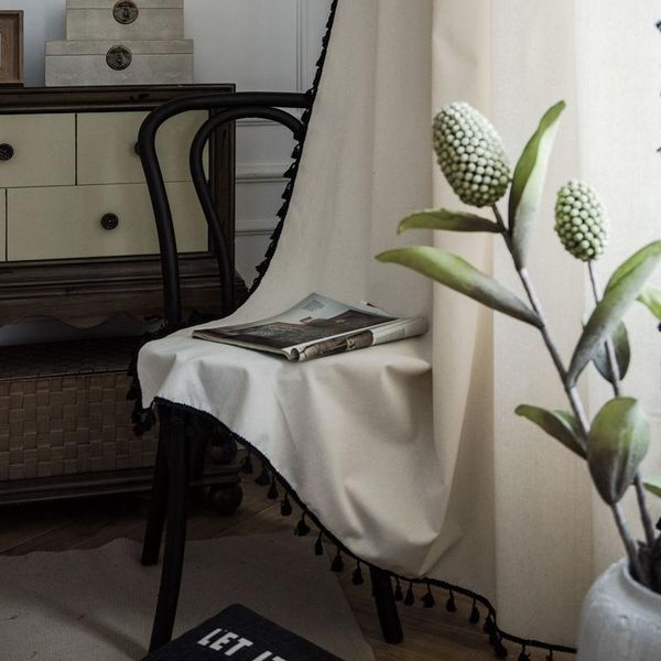curtain & drapes white half shading curtains for living room bedroom kitchen bay window cotton linen tassel blackout tube luxury
curtain & drapes white half shading curtains for living room bedroom kitchen bay window cotton linen tassel blackout tube luxury