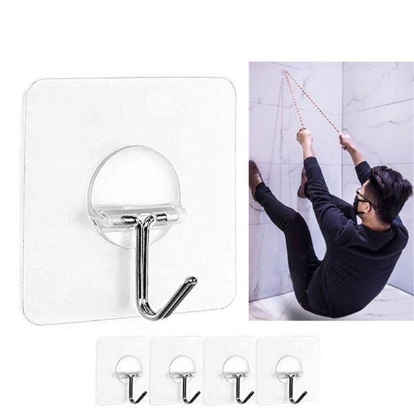 4pcs 6x6cm transparent strong self adhesive door wall hangers hooks suction heavy load rack cup sucker for kitchen bathroom & rails
4pcs 6x6cm transparent strong self adhesive door wall hangers hooks suction heavy load rack cup sucker for kitchen bathroom & rails
