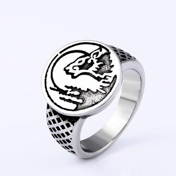 cluster rings beier drop ship unique animal wolf ring stainless steel personality vintage awasome punk rock viking jewelry for man br8-010, Golden;silver
cluster rings beier drop ship unique animal wolf ring stainless steel personality vintage awasome punk rock viking jewelry for man br8-010, Golden;silver