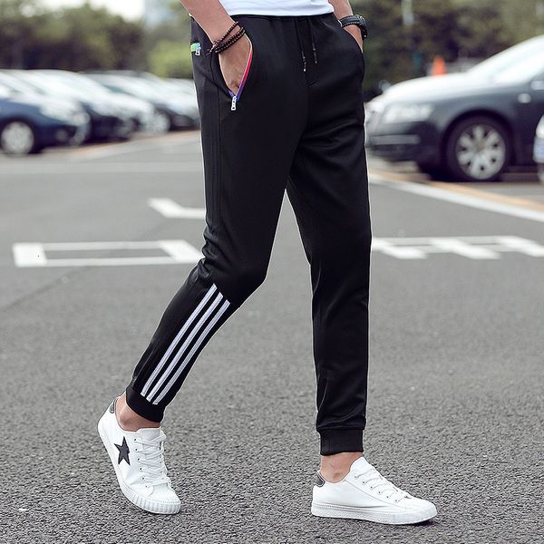 men's pants striped male pants casual autumn jogger of men's sweat long straight man fitness clothes 5xl, Black
men's pants striped male pants casual autumn jogger of men's sweat long straight man fitness clothes 5xl, Black