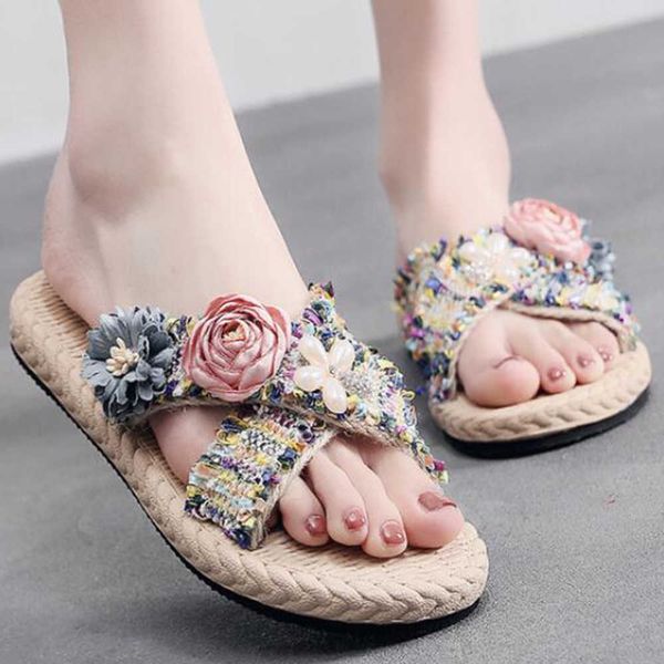 fashion women's slipper casual flats flowers cross beach women shoes summer sandalias de mujer xx166 210625, Black
fashion women's slipper casual flats flowers cross beach women shoes summer sandalias de mujer xx166 210625, Black