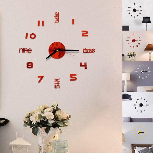 wall clocks modern diy large clock 3d mirror surface sticker home decor art design fashion elegant lightweight durable room decorations
wall clocks modern diy large clock 3d mirror surface sticker home decor art design fashion elegant lightweight durable room decorations
