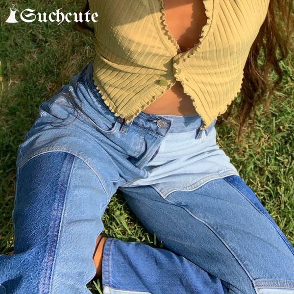 women's pants & capris streetwear y2k fashion patchwork denim for women korean style casual 90s skinny straight trousers harajuku, Black;white
women's pants & capris streetwear y2k fashion patchwork denim for women korean style casual 90s skinny straight trousers harajuku, Black;white