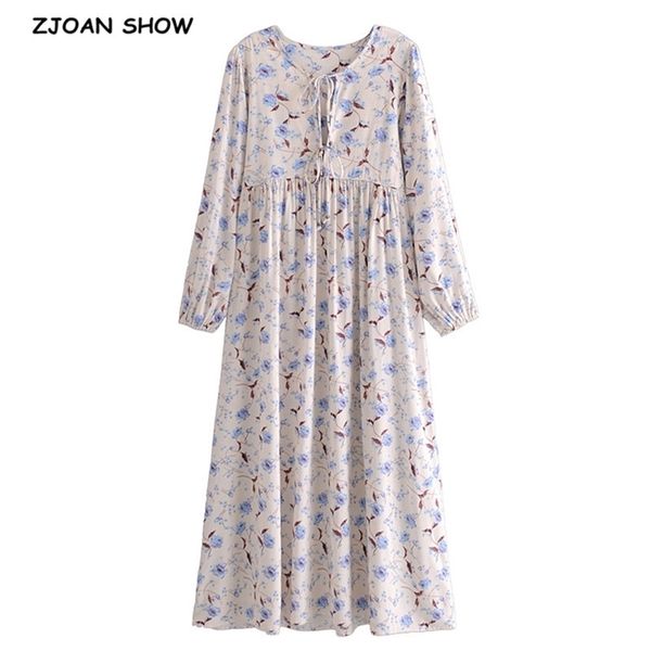 spring bohemia bandage lacing up collar flower print dress boho woman long sleeve midi holiday dresses beach 210429, Black;gray
spring bohemia bandage lacing up collar flower print dress boho woman long sleeve midi holiday dresses beach 210429, Black;gray