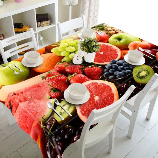 table cloth pastoral restaurant tablecloth 3d watermelon grape fruit pattern waterproof rectangular and round for party banquet
table cloth pastoral restaurant tablecloth 3d watermelon grape fruit pattern waterproof rectangular and round for party banquet