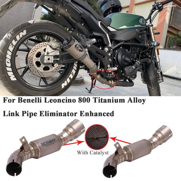 motorcycle exhaust system slip on for benelli leoncino 800 escape titanium alloy connect link pipe catalyst delete eliminator enhanced
motorcycle exhaust system slip on for benelli leoncino 800 escape titanium alloy connect link pipe catalyst delete eliminator enhanced