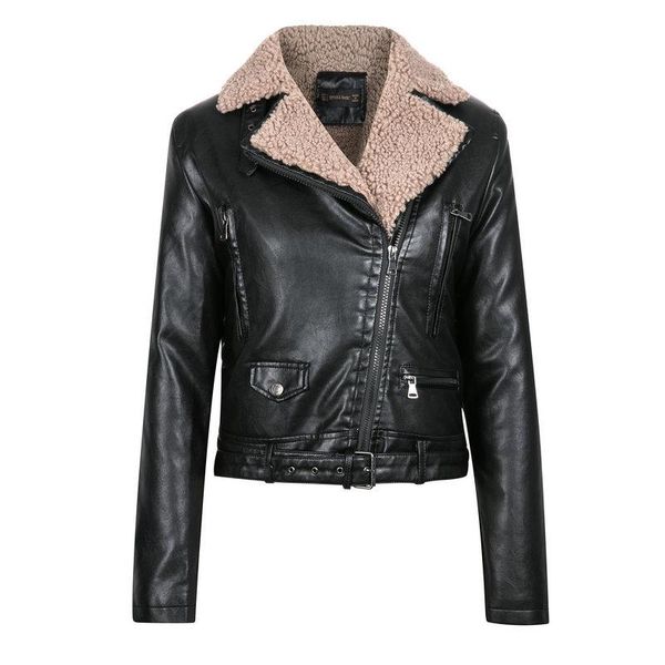women's leather & faux women winter thick warm jackets lady coffee fur flocking zipper motorcycle black streetwear coats nice fashion
women's leather & faux women winter thick warm jackets lady coffee fur flocking zipper motorcycle black streetwear coats nice fashion