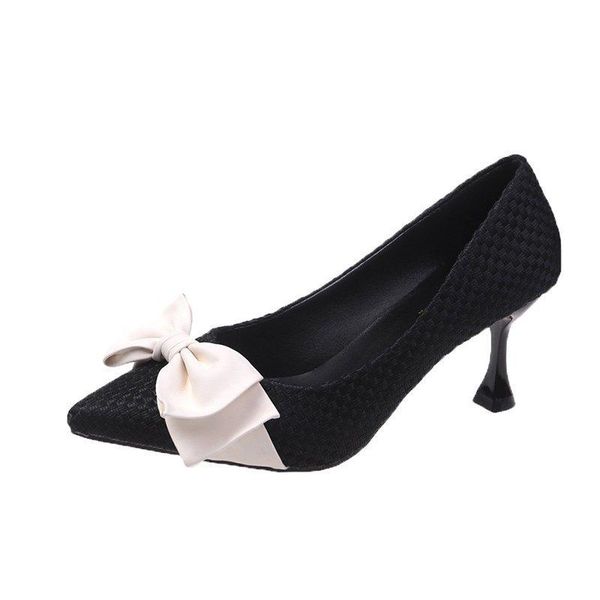 dress shoes high heels women's single spring and autumn shallow mouth thin heel black fashion temperament
dress shoes high heels women's single spring and autumn shallow mouth thin heel black fashion temperament
