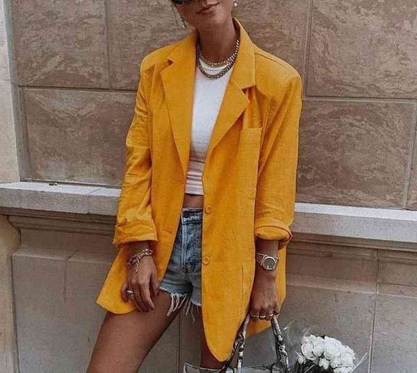 women's suits & blazers blazer veste feminino, blazer solto com manga longa entalhado no colarinho, bolso, ajustável, cor laranja, amar, White;black
women's suits & blazers blazer veste feminino, blazer solto com manga longa entalhado no colarinho, bolso, ajustável, cor laranja, amar, White;black