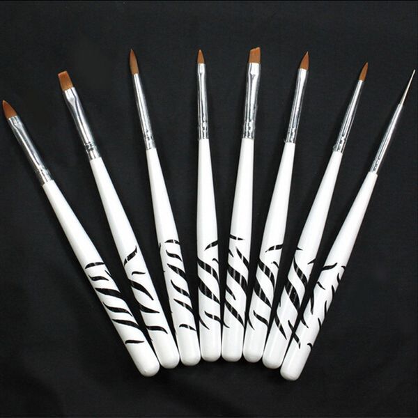 painting pen 8 sets nail of white zebra crystal potherapy engraving manicure tool brush
painting pen 8 sets nail of white zebra crystal potherapy engraving manicure tool brush