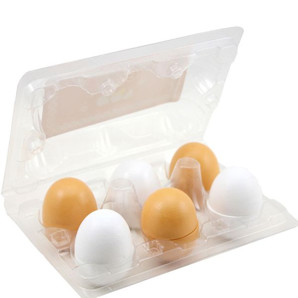 6pcs/box parent-child interactive wooden simulation eggs toys set home kitchen funny pretend eggs toys gift
6pcs/box parent-child interactive wooden simulation eggs toys set home kitchen funny pretend eggs toys gift