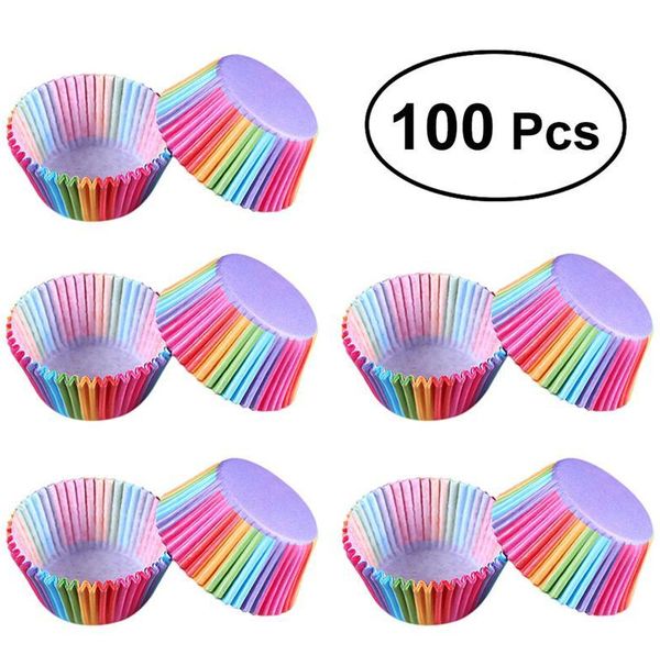 100pcs cupcake paper cups rainbow liner cupcake muffin cases cup cake er baking tray kitchen accessories pastry decoration tools
100pcs cupcake paper cups rainbow liner cupcake muffin cases cup cake er baking tray kitchen accessories pastry decoration tools