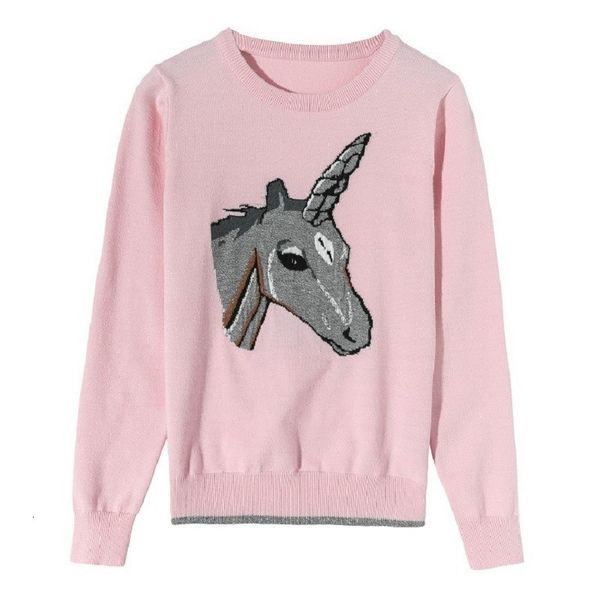women's t-shirt autumn and winter gun xiotong lin xin is like pink unicorn with long sleeve sweter h72s, White
women's t-shirt autumn and winter gun xiotong lin xin is like pink unicorn with long sleeve sweter h72s, White