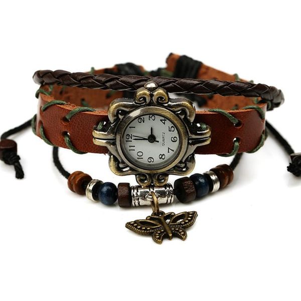 wristwatches jewelry sweet lovely wind little butterfly pendant bracelet watch fashion temperament versatile leather, Slivery;brown
wristwatches jewelry sweet lovely wind little butterfly pendant bracelet watch fashion temperament versatile leather, Slivery;brown