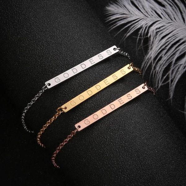 charm bracelets goddess bar bracelet,gold color chain women fashion jewelry adjustable bracelet g021, Golden;silver
charm bracelets goddess bar bracelet,gold color chain women fashion jewelry adjustable bracelet g021, Golden;silver
