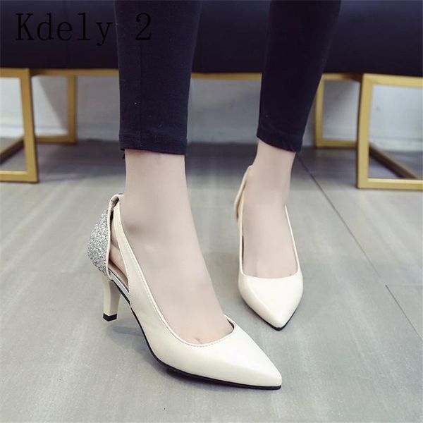 dress shoes 2021 fashion women pointed toe pumps pu leather high heels wedding zapatos mujer, Black
dress shoes 2021 fashion women pointed toe pumps pu leather high heels wedding zapatos mujer, Black