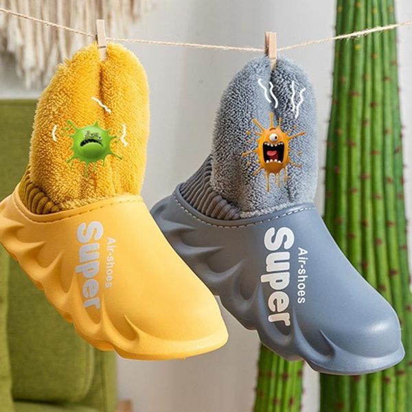 slippers 2021 winter women waterproof warm plush home shoes men ladies non-slip indoor soft sole cotton slides couples footwear, Black
slippers 2021 winter women waterproof warm plush home shoes men ladies non-slip indoor soft sole cotton slides couples footwear, Black
