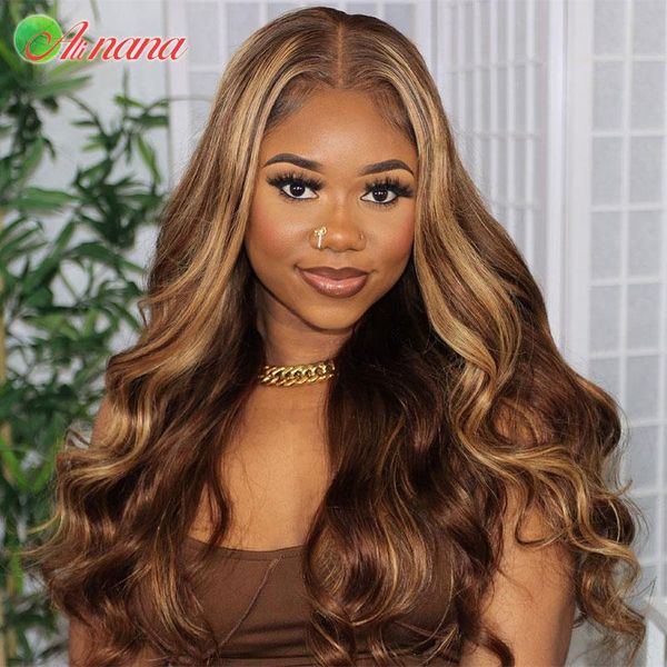 lace wigs brazilian 4x4 closure wig ombre highlights blonde color body wave frontal human hair pre-plucked with natural hairline, Black;brown
lace wigs brazilian 4x4 closure wig ombre highlights blonde color body wave frontal human hair pre-plucked with natural hairline, Black;brown