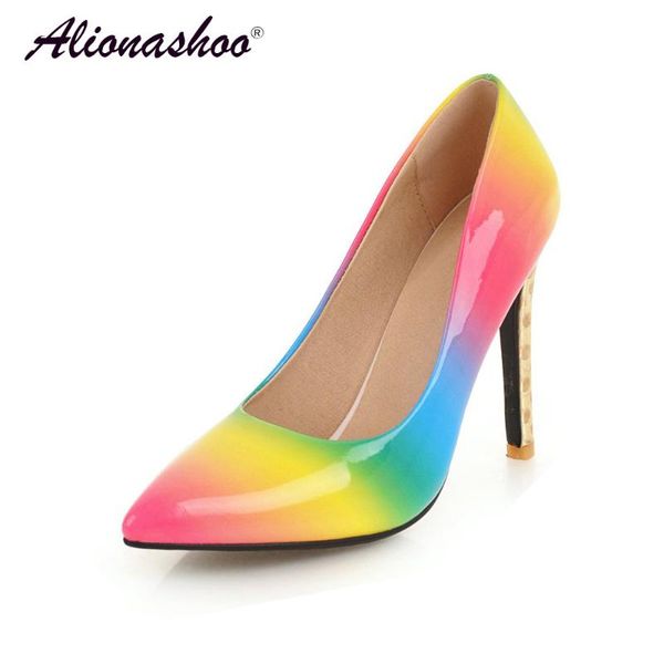 fashion multi-color party women shoes pointed toe super high heel pumps for ladies pu leather slip-on dress, Black
fashion multi-color party women shoes pointed toe super high heel pumps for ladies pu leather slip-on dress, Black