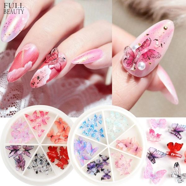 cross-border nail ornament net red 30 pcs 3d resin butterfly diy modeling factory outlet1, Red;pink 
cross-border nail ornament net red 30 pcs 3d resin butterfly diy modeling factory outlet1, Red;pink