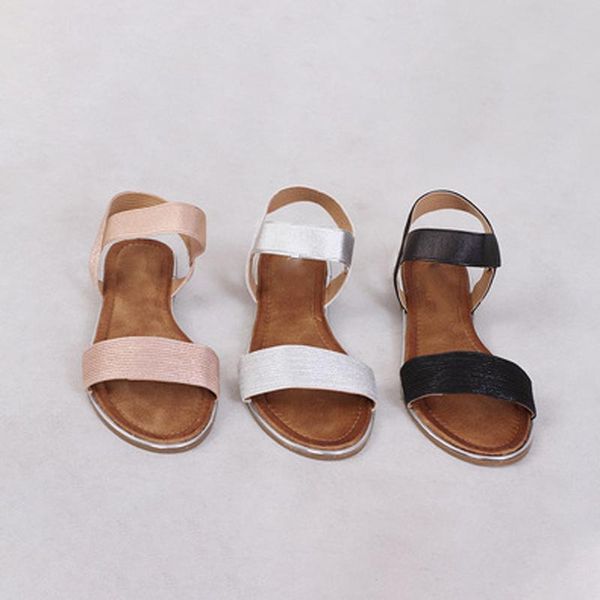 summer ladies round toe sandals 2021 fashion big size open solid color rubber sole women casual flat shoes, Black
summer ladies round toe sandals 2021 fashion big size open solid color rubber sole women casual flat shoes, Black