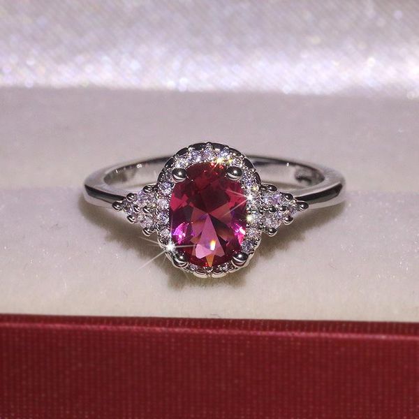 cluster rings solid 925 sterling silver for women design oval ruby inlady bridal engagement wedding accessory gift, Golden;silver
cluster rings solid 925 sterling silver for women design oval ruby inlady bridal engagement wedding accessory gift, Golden;silver