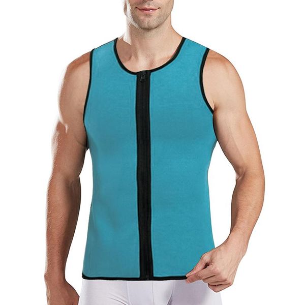 waist support men sport shirt body shaper slimming trainer tank neoprene sauna vest with zipper mesh shapewear warming jacket, Black;gray
waist support men sport shirt body shaper slimming trainer tank neoprene sauna vest with zipper mesh shapewear warming jacket, Black;gray