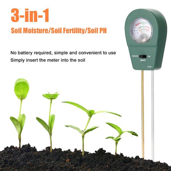 meters 3-in-1 soil moisture/soil fertility/soil ph meter moisture sensor detector garden flowers tester
meters 3-in-1 soil moisture/soil fertility/soil ph meter moisture sensor detector garden flowers tester