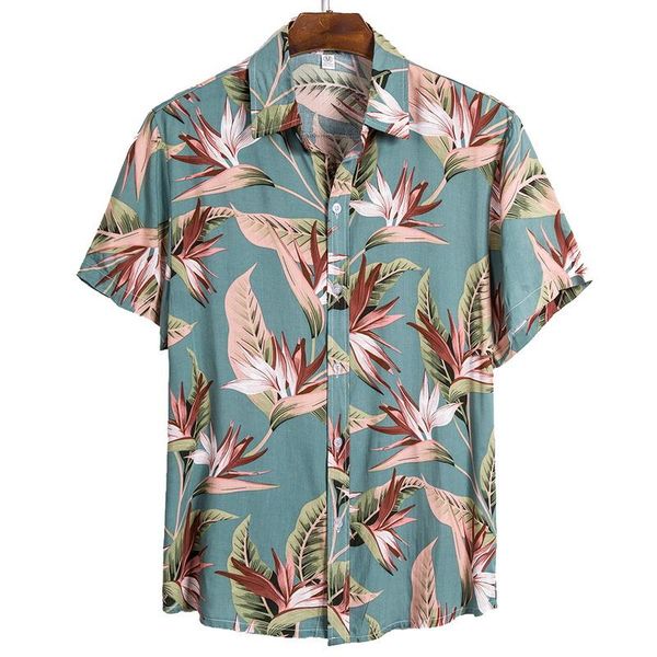 men's casual shirts arrival men hawaiian one button wild printed short-sleeve blouses for, White;black
men's casual shirts arrival men hawaiian one button wild printed short-sleeve blouses for, White;black