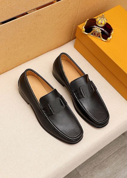 men's genuine leather slip-on party wedding dress shoes mens fashion brand office business oxfords casual driving flats size 38-45, Black
men's genuine leather slip-on party wedding dress shoes mens fashion brand office business oxfords casual driving flats size 38-45, Black