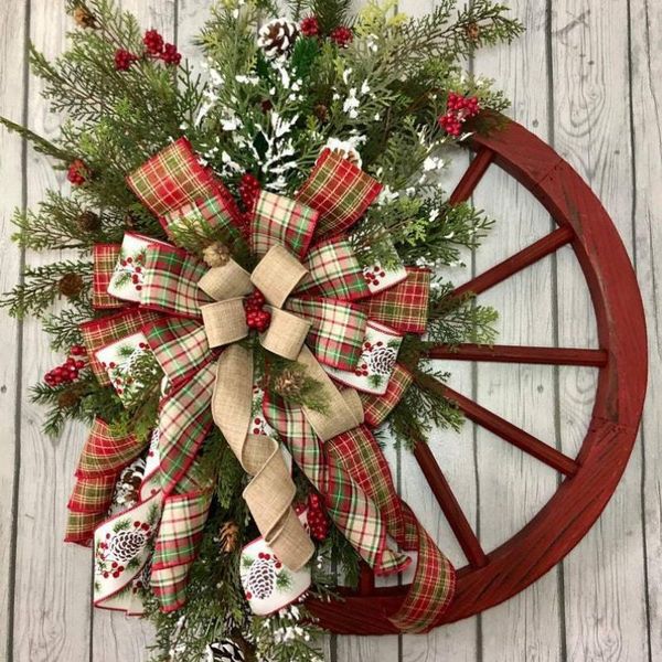 decorative flowers & wreaths christmas front door wreath wooden roulette wheel with red berries pine cone farmhouse artificial garlands
decorative flowers & wreaths christmas front door wreath wooden roulette wheel with red berries pine cone farmhouse artificial garlands
