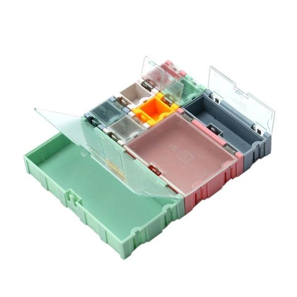 9pcs/set smd container smt ic electronic component mini storage box jewelry case c7ac tool organizers
9pcs/set smd container smt ic electronic component mini storage box jewelry case c7ac tool organizers