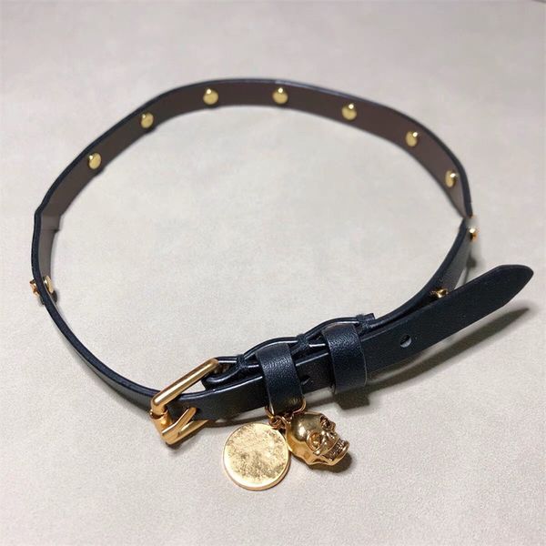 small leather stitching metal skull necklace rivet punk hip hop rock dark black adjustable choker chain fashion jewelry, Silver
small leather stitching metal skull necklace rivet punk hip hop rock dark black adjustable choker chain fashion jewelry, Silver
