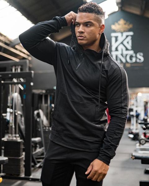 men's hoodies & sweatshirts fall/winter trend fitness pure color hoodie gym running sports pullover sweatshirt casual, Black
men's hoodies & sweatshirts fall/winter trend fitness pure color hoodie gym running sports pullover sweatshirt casual, Black
