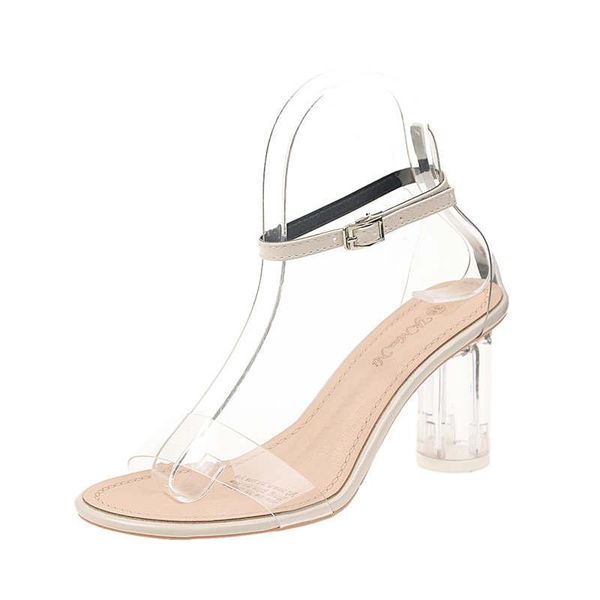 sandals est women pumps shoes celebrity wearing simple style pvc clear transparent strappy buckle high heels woman sexy, Black
sandals est women pumps shoes celebrity wearing simple style pvc clear transparent strappy buckle high heels woman sexy, Black