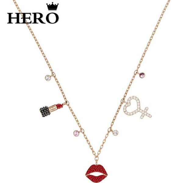 chains hero original copy 1:1swa lips necklace logo gift preferred package manufacturers wholesale, Silver
chains hero original copy 1:1swa lips necklace logo gift preferred package manufacturers wholesale, Silver