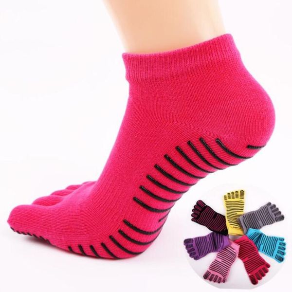 sports socks women yoga ladies sport pilates ballet dance five fingers silicone dots non-slip good price, Black
sports socks women yoga ladies sport pilates ballet dance five fingers silicone dots non-slip good price, Black