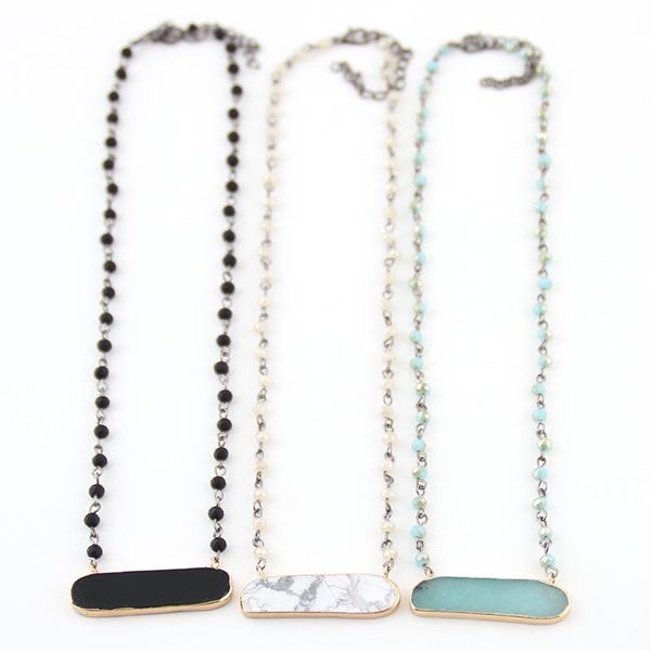 pendant necklaces moodpc fashion jewelry 4mm glass rosary link & chain stone for women ethnic necklace, Silver
pendant necklaces moodpc fashion jewelry 4mm glass rosary link & chain stone for women ethnic necklace, Silver