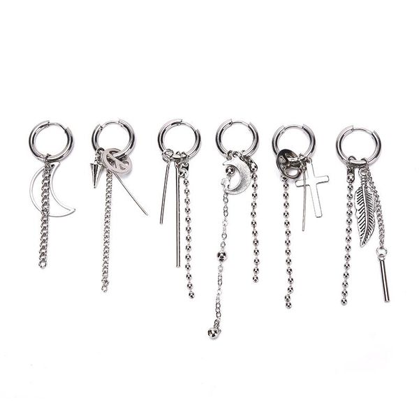 stud 1pcs punk earring single spike stainless steel cross guys jewelry rock hip hop grunge ear clip unisex, Golden;silver
stud 1pcs punk earring single spike stainless steel cross guys jewelry rock hip hop grunge ear clip unisex, Golden;silver