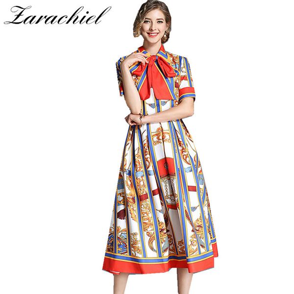 summer runway women's retro striped short sleeves single-breasted belt bow digital printing casual long shirt dress 210416, Black;gray
summer runway women's retro striped short sleeves single-breasted belt bow digital printing casual long shirt dress 210416, Black;gray