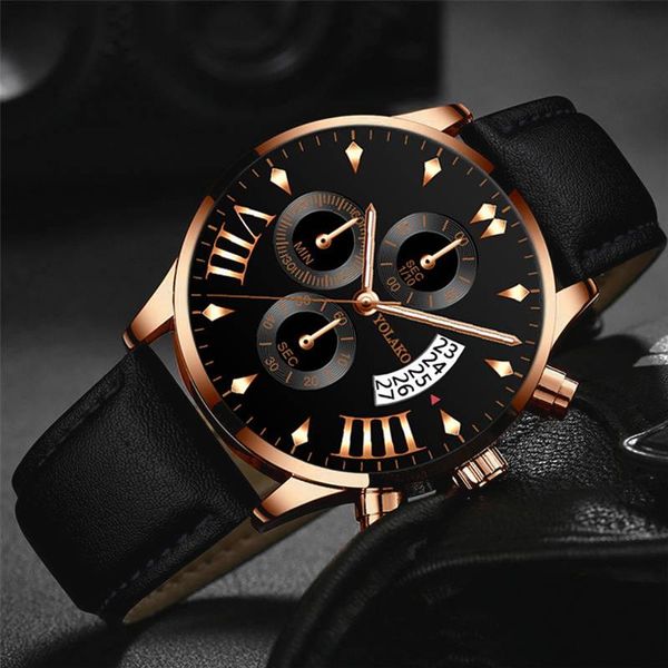 montre homme quartz men watch three eye fashion casual business leather strap band wristwatch male analog gift clocks for wristwatches, Slivery;brown
montre homme quartz men watch three eye fashion casual business leather strap band wristwatch male analog gift clocks for wristwatches, Slivery;brown