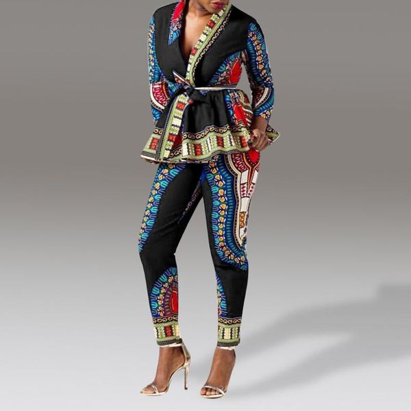 two piece dress sets boho ethnic print women set ruffle blazer jacket coat plus size pencil pants high waist black blue ladies outfits, White
two piece dress sets boho ethnic print women set ruffle blazer jacket coat plus size pencil pants high waist black blue ladies outfits, White
