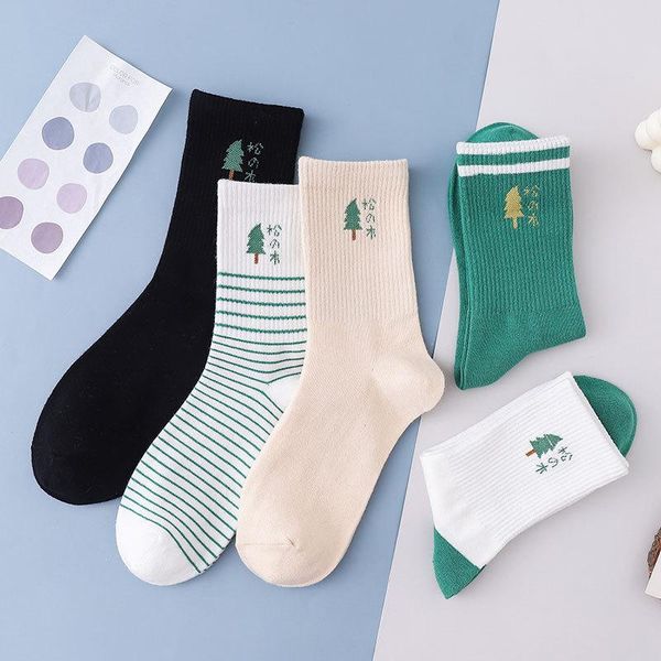 men's socks 1 pair and women's autumn winter tube student cotton college style fashion warmth, Black
men's socks 1 pair and women's autumn winter tube student cotton college style fashion warmth, Black