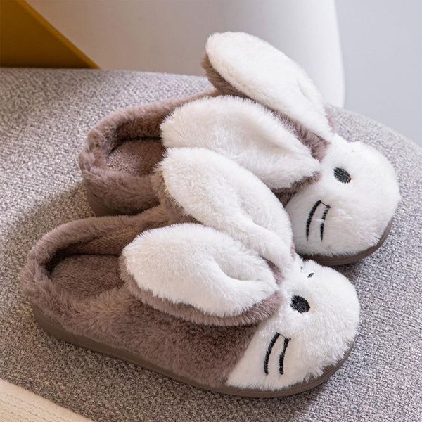 slippers cute gray ears home shoes indoor warm comfortable women fur for men, Black
slippers cute gray ears home shoes indoor warm comfortable women fur for men, Black