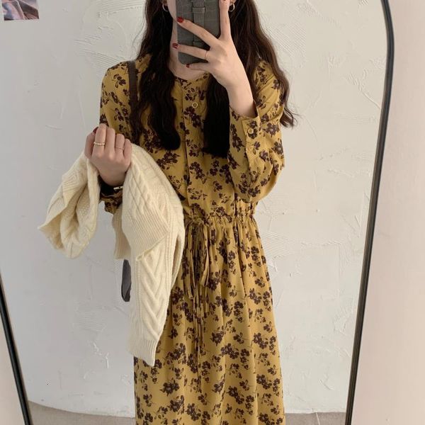 casual dresses elegance printed florals fashion gentle 2021 femme streetwear sweet ol chic all match long es vestidos p414, Black;gray
casual dresses elegance printed florals fashion gentle 2021 femme streetwear sweet ol chic all match long es vestidos p414, Black;gray